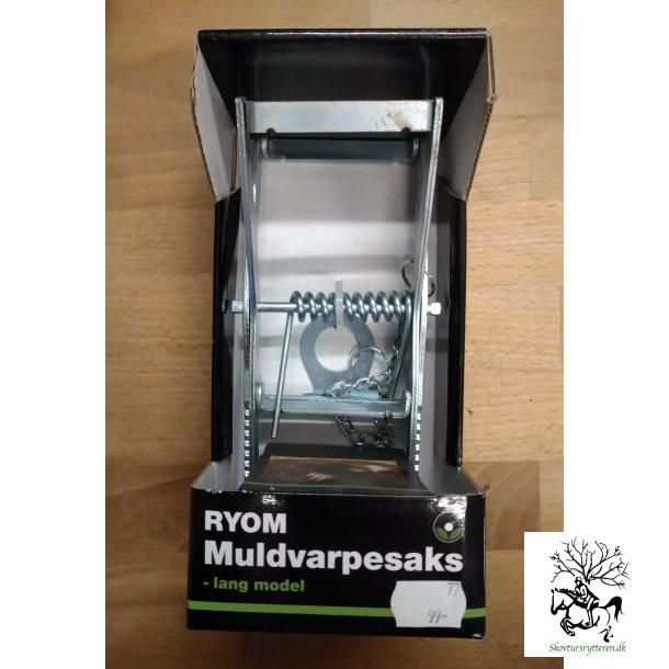 Muldvarpe flde som saks fra Ryom