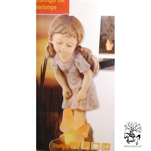 Solcelle Havefigur