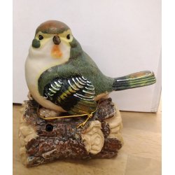 Syngende fugl med sensor