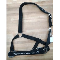 Grime med logo broderi skovtursrytteren fra shetlnder 