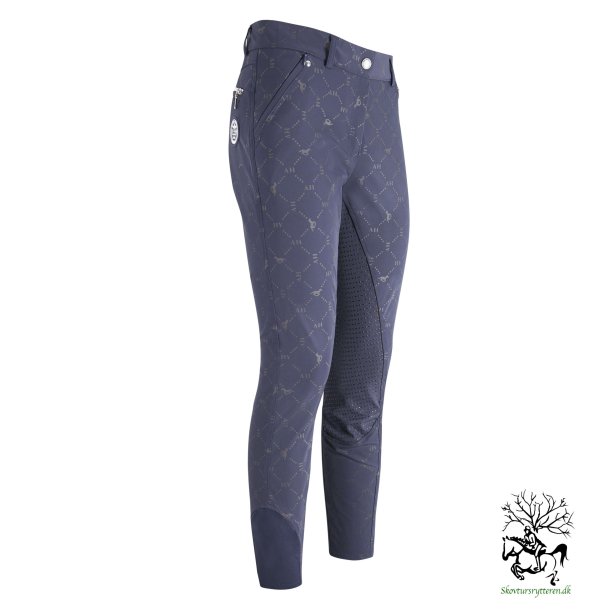 HV POLO - Ridebukser med flot HV POLO mnster i stoffet "Merel"