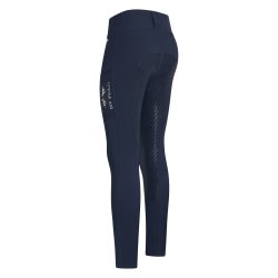 Ridetights med full silikone grib fra HV Polo "Classic" Navy bl