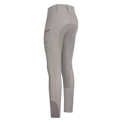 Ridetights fra HV Polo med full silikone grib "Classic" Titanium gr