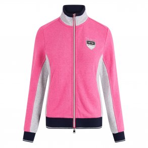 HV Polo Sweat cardigan med lynls 