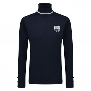  bluse med rullekrave og lange rmer fra  HV POLO 