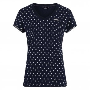 T-shirt fra HV Polo med korte rmer og palmer 