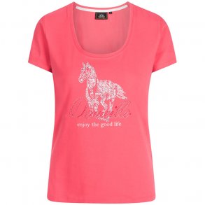 T-shirt fra  HV POLO med hest 