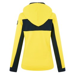 Hoodie i bommuld fra HV Polo "Carolynn" Rd eller Gul