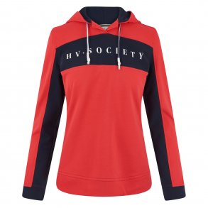 Hoodie i bommuld fra HV Polo 