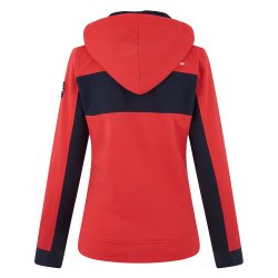 Hoodie i bommuld fra HV Polo "Carolynn" Rd eller Gul