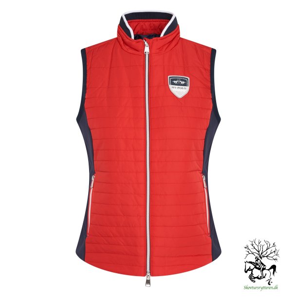 Vest fra  HV Polo  "Chardy" pink eller rd