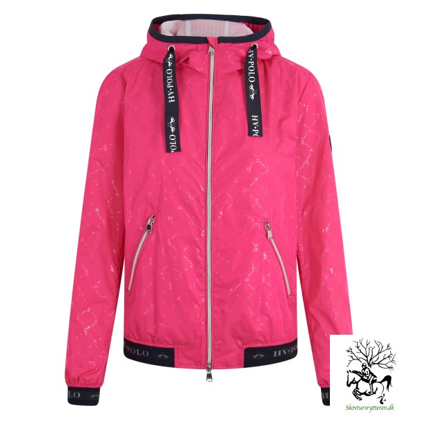 HV Polo Regnjakke eller Sommerjakke kan foldes til en taske "Caitlin" Pink - - 50 % Rabat -
