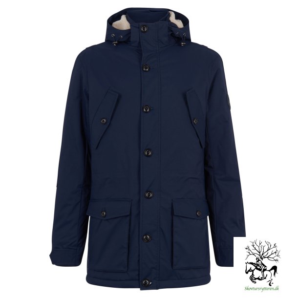 Ridejakke vinter parka fra HV Polo "Mitch" Navy bl