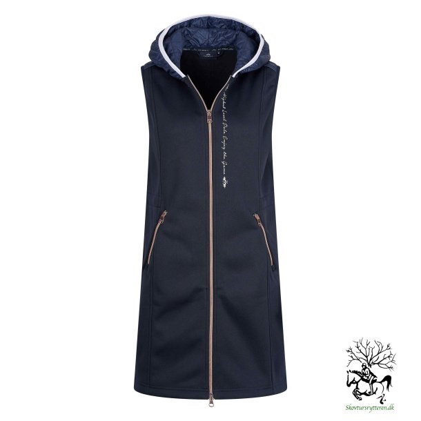 HV Polo Vest Tech lang m rideslids "Carol" Navy Bl