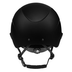 Ridehjelm fra FairPlay "APOLEUS" sort W-V med bred skygge 