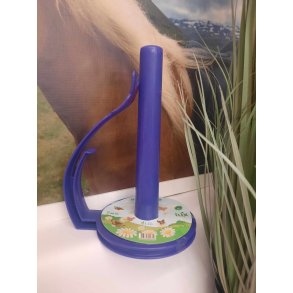  Kkkenrulle holder i plast med sommerfugle holder i mrk lilla