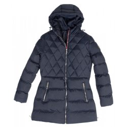 Ridejakke vinter med rideslidserfra Pfiff "Silja" Plus Size 3XL - Navy bl