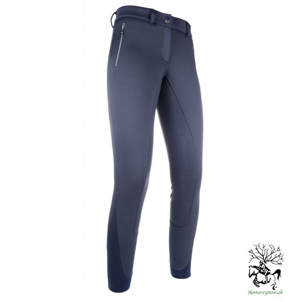 Vinter Ridebukser fra HKM  i soft shell med full silikone grib "MOENA" 