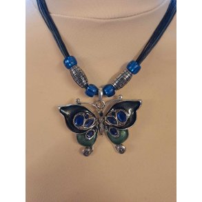 Halskde med sommerfugl fra Fashion Jewelry Bl
