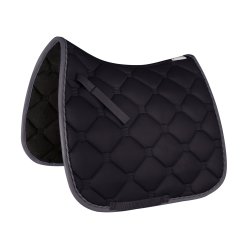 Underlag med bnd i kanten fra Waldhausen "Esperia" Sort 17" dressur.