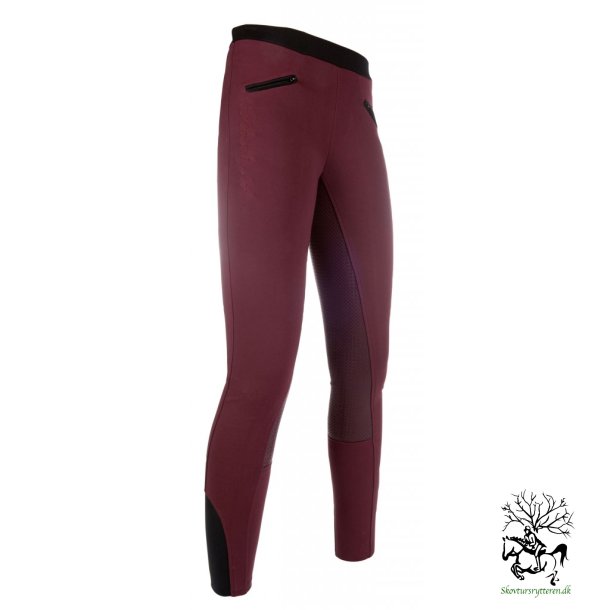 Ridetights med fuld silikone grib til brn og voksne fra HKM "starlight" flere farver 