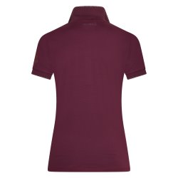 HV Polo Polo t-shirt med glimmer detalje "Farvouritas" bordeaux