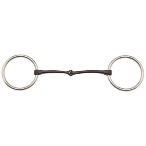 2 delt snaffel bid meget tyndt med ls sweet iron fra ZILCO str 13,5 cm