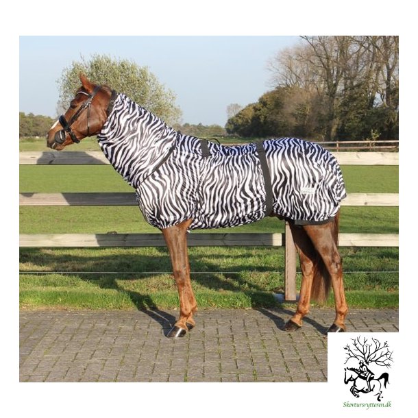 Eksemdkken med zebra print fra QHP - fra str Shetlnder til 165 cm 