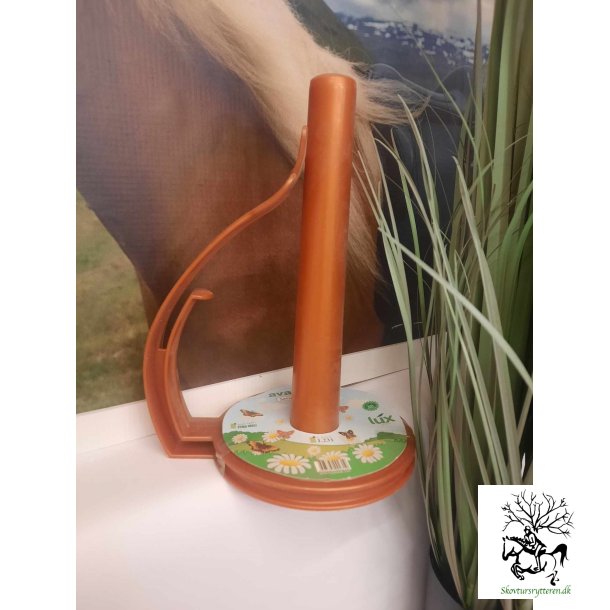  Kkkenrulle holder i plast med sommerfugle holder i cobber brun 