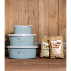 Msliskl / foderskl til hesten "bon appetit"  fra Waldhausen 5 L- flere farver