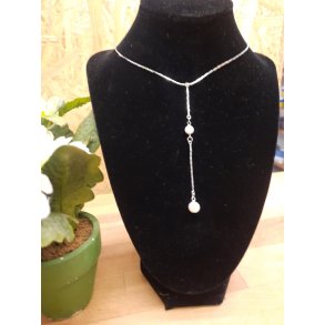 Halskde med perler fra Dansk Smykkekunst