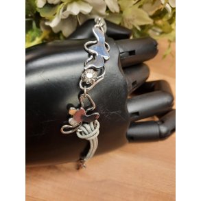 Armlnke med abstrakt mnster i stl fra Dansk Smykkekunst 