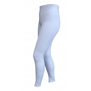 Ridetights med fin silikone grib, elastik kant, mobil lomme fra Campus fes ogs i plus Size 