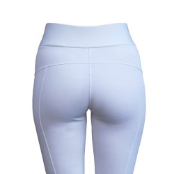 Ridetights med fin silikone grib, elastik kant, mobil lomme fra Campus fes ogs i plus Size 