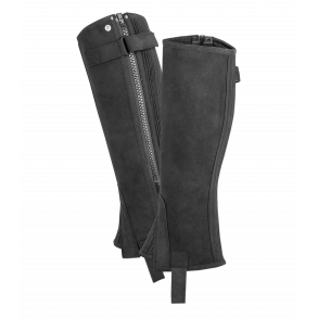 Leggins med elastik indsats i sort  fra Waldhausen til Brn og voksen 