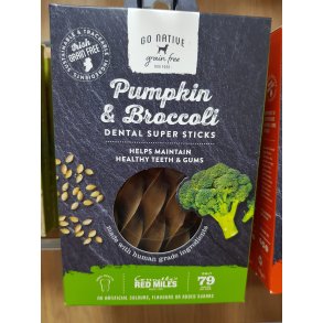 Dental stick-Pumpkin & Broccoli