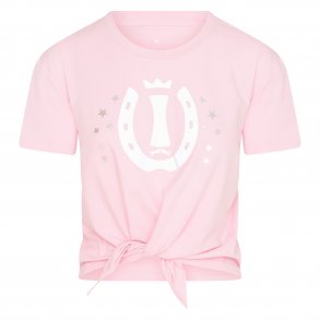 Ride T-shirt med binde snip 