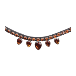 Waldhausen-Islnder trense med drbeformede sten-Ice crystal