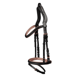 Islnder trense fra Waldhausen "Rose" med rose guld foring