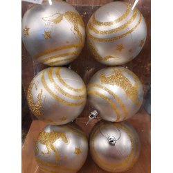 Jule kugler med hest