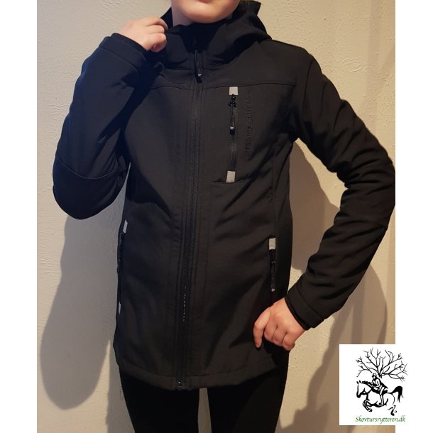 Ridejakke fra HKM i Softshell "Sport" str. 164 &amp; xxxl
