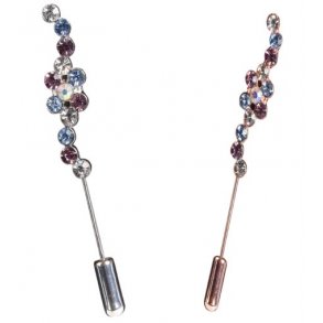 Plaston nl med multifarvede sten	