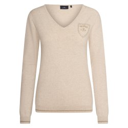 HV Polo pullover"Amy" lyserd eller sandfarvet