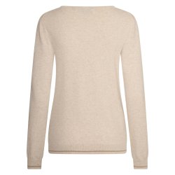 HV Polo pullover"Amy" lyserd eller sandfarvet