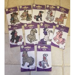 1 stk Strygemrker til tj flere forskellige modeller "heste"