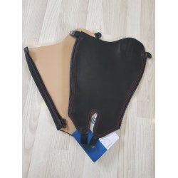 Leggins i lder fra IR  str L  Sort med rd syning