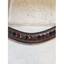 Pandebnd fra QHP med brune sten str cob