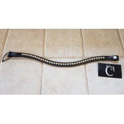 Campus-Pandebnd med krystal sten