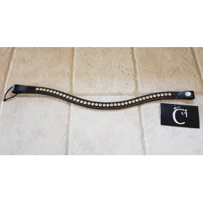 Campus-Pandebnd med krystal sten