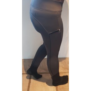 Ridetights fra Campus all year i meget mrk gr